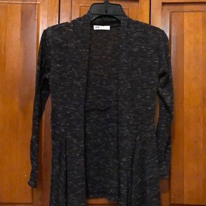 black kids cardigan